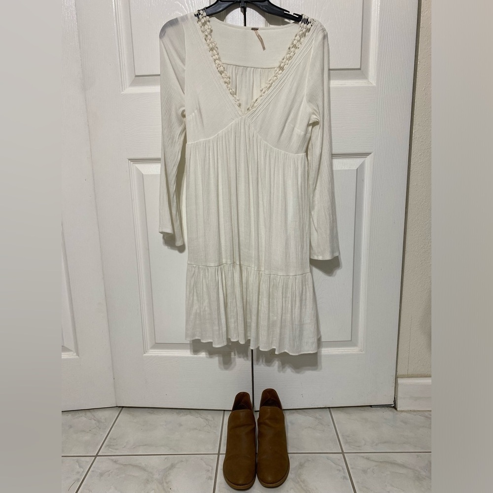 -Free People Gentle Dreamer in Gardenia boho style Dress size S/P